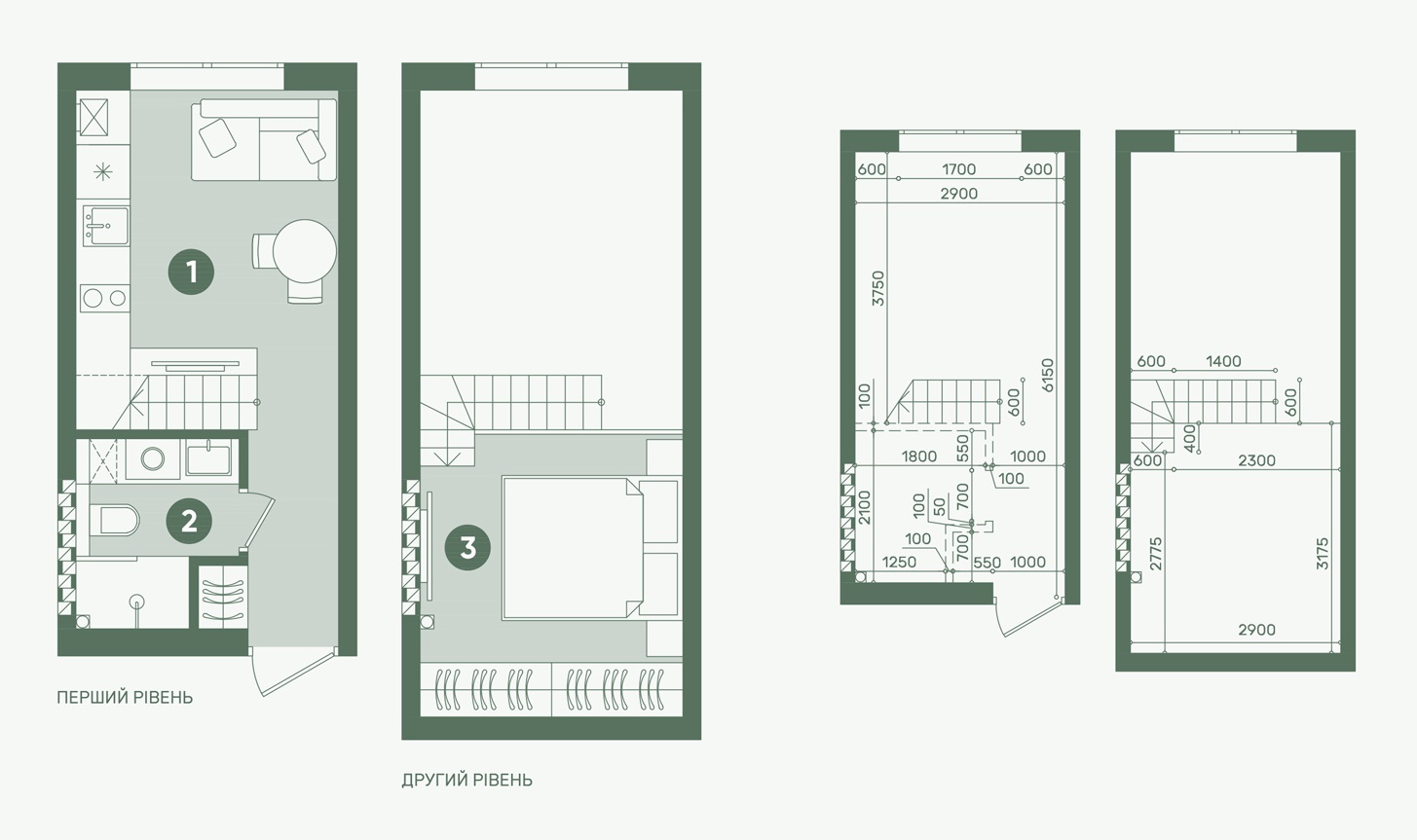 Планування: Квартира 27 м²