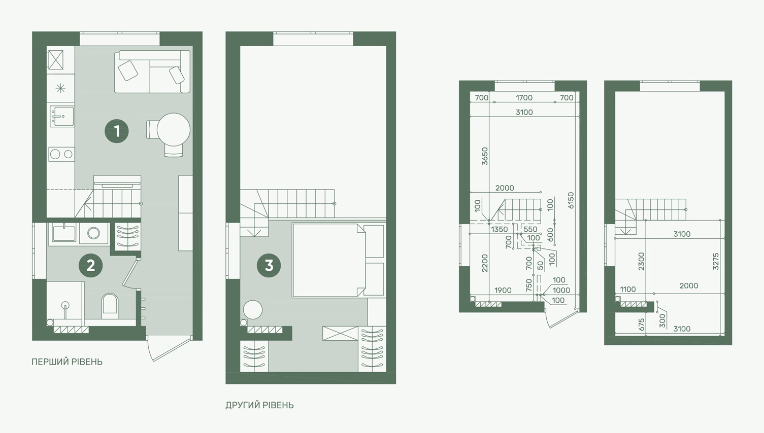 Планування: Квартира 28,85 м²