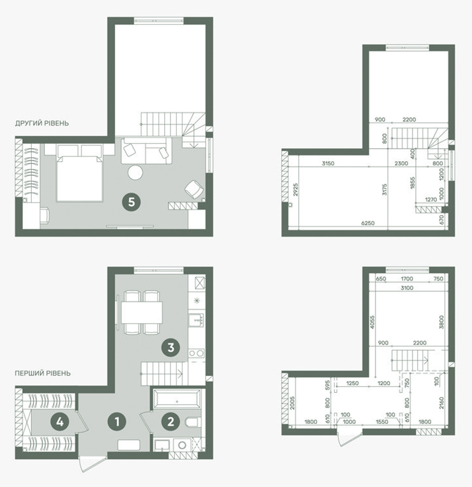 Планування: Квартира 44,11 м²